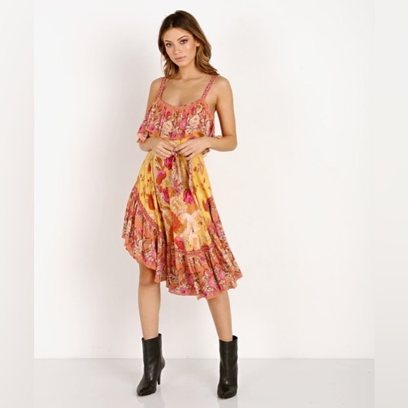 Spell Siren Song Dress in Marigold 💗💛💗XXS - Picture 2 of 12